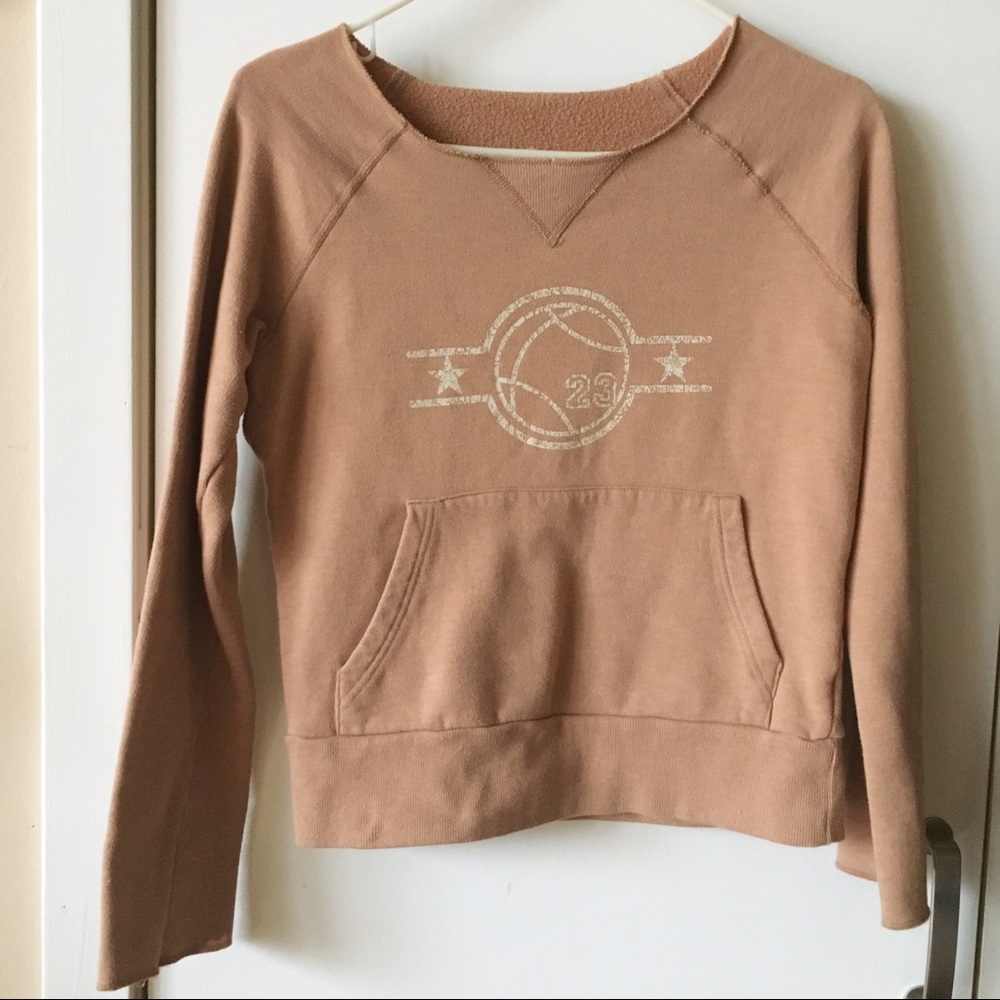 Brown 23 Michael Jordan basketball sweatshirt
